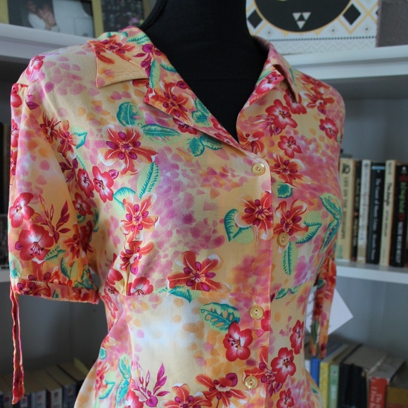 Print Short Sleeve top - Picture 4 of 5